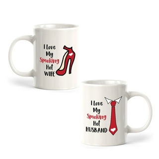 Couple Coffee Mugs His and Hers Mugs Couple Gifts for Him and Her  Anniversary Gifts Wedding Gifts for Couple From My Hear…