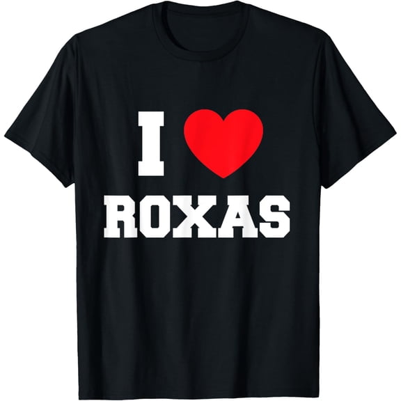 I love Roxas T-Shirt men and women can wear, black, white, gifts