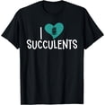 thumbnail image 1 of I love Succulents T-Shirt, 1 of 3