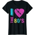 thumbnail image 1 of I love The 80'S T-Shirt 80's 90's costume Party Tee, 1 of 3