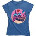 thumbnail image 1 of I love The 90's Funny Music Retro cassette Tape Women's T-Shirt, 1 of 4