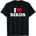 thumbnail image 1 of I love birds T-Shirt, 1 of 5
