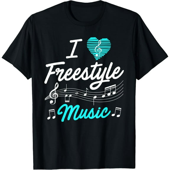 I love freestyle music Funny Creative Graphic T-Shirt