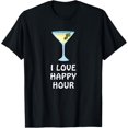 thumbnail image 1 of I love happy hour t-shirt, 1 of 4