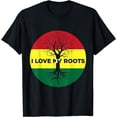 thumbnail image 1 of I love my Roots Pride Africa Afro Proud African Heritage T-Shirt, 1 of 3