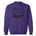 thumbnail image 1 of I love my Soldier (Marine Corps) Crewneck Sweatshirt, 1 of 1