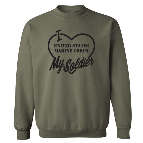 I love my Soldier (Marine Corps) Crewneck Sweatshirt