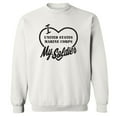 thumbnail image 1 of I love my Soldier (Marine Corps) Crewneck Sweatshirt, 1 of 1