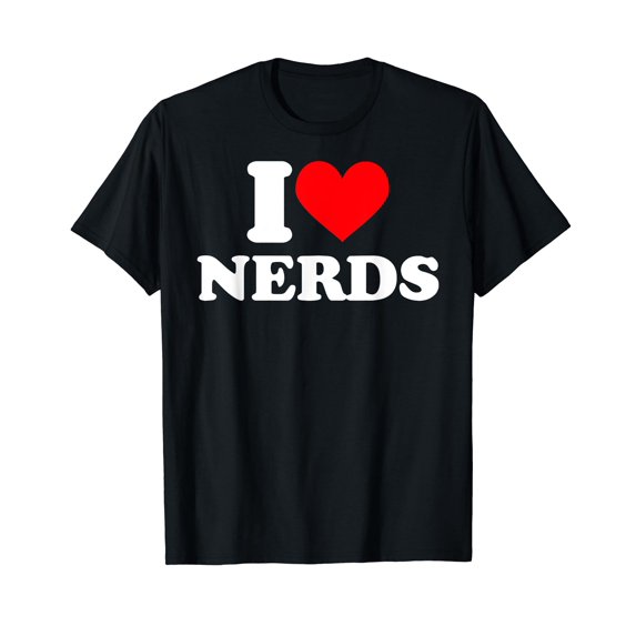 I love nerds tshirt I heart nerds t shirt