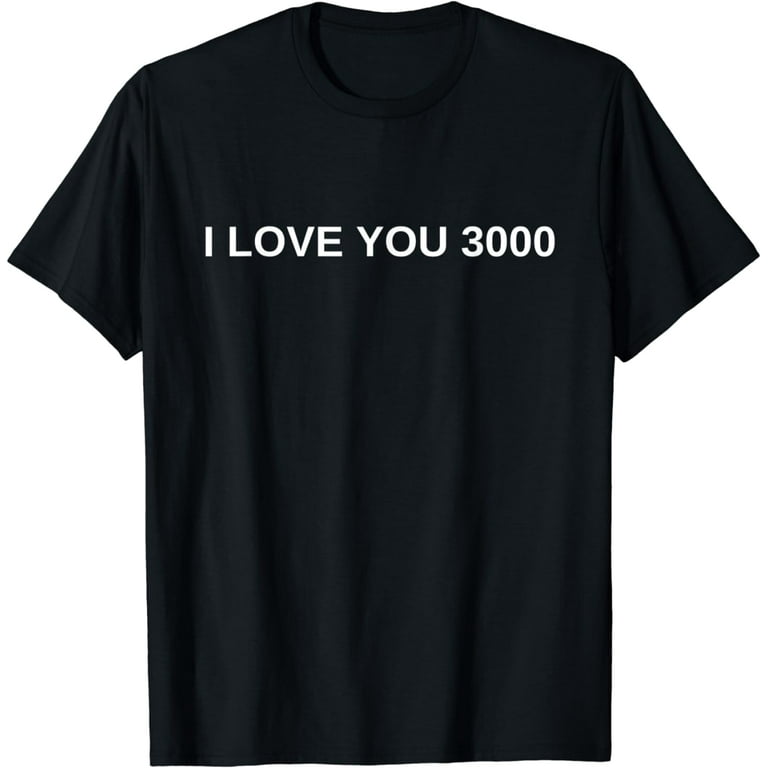 I Love You 3000 For Women Girl Gift I Know Moon Back Mom T-Shirt I Love You 3000 For Women Girl Gift I Know Moon Back Mom T-Shirt