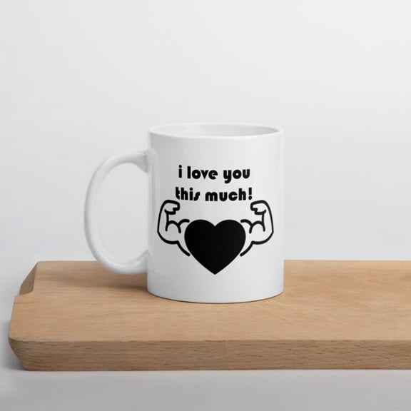I love you, Gift Him, Mug Husband, Happy Couple Mug, Vaine Gift Him, Boyfriend Mug, Gift Him.