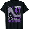 thumbnail image 1 of I'm A 47 Years Old Diamond, 47 and Fabulous Birthday Women T-Shirt, 1 of 5