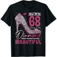 thumbnail image 1 of I'm A 68 Years Old Diamond, 68 and Fabulous Birthday Women T-Shirt100% cotton, 1 of 5