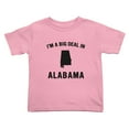thumbnail image 1 of I'm A Big Deal in Alabama Cute Toddler T Shirts for Boys Girls (Pink, Youth M), 1 of 5