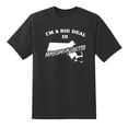 thumbnail image 1 of I'm A Big Deal in Massachusetts Funny Men's Adult Graphic Massachusetts Map Tee Mens Graphic T Shirts Black,S, 1 of 1