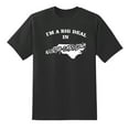 thumbnail image 1 of I'm A Big Deal in North Carolina Funny Men or Women Graphic North Carolina Map Tee Mens Graphic T Shirts Black,XL, 1 of 1