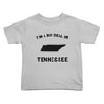 thumbnail image 1 of I'm A Big Deal in Tennessee Cute Toddler T Shirts for Boys Girls (Gray, 5/6T), 1 of 5