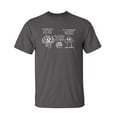 thumbnail image 1 of I'm A Broccoli And I Look Like A Tree, I'm A Walnut And I Look Like A Brain Sarcastic Humor Graphic Novelty Funny Tall T Shirt, 1 of 1