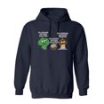 thumbnail image 1 of I'm A Broccoli And I Look Like A Tree, I'm A Walnut And I Look Like A Brain Sarcastic Novelty Gift Idea Adult Humor Funny Men's Hoodies, 1 of 2