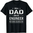 thumbnail image 1 of I'm A Dad And Engineer T-shirt For Men Father Funny Gift, 1 of 4