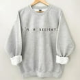 thumbnail image 1 of I'm A Delight Embroidered Sweatshirt, 1 of 1