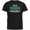 thumbnail image 1 of I'm A Dragon What's Your Superpower Black Adult T-Shirt - 2X-Large, 1 of 1