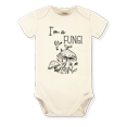 thumbnail image 1 of I'm A Fungi Baby Bodysuit, Newborn Outfit, Baby Clothes, Gift&nbsp;for&nbsp;Children 6-9m Natural, 1 of 1