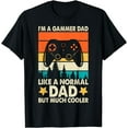 thumbnail image 1 of I'm A Gamer Dad Like A Normal Dad But Cooler Gaming Dad T-Shirt, 1 of 3