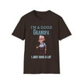 thumbnail image 1 of I'm A Good Grandpa I Just Cuss A Lot Novelty Humor Unisex T-Shirt, 1 of 4
