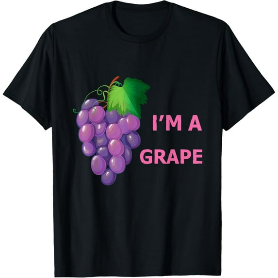 I'm A Grape Halloween Costumes Gifts Men Women Kids T-Shirt