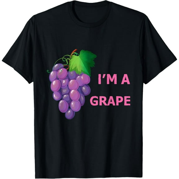 I'm A Grape Halloween Costumes Gifts Men Women Kids T-Shirt