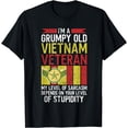 thumbnail image 1 of I'm A Grumpy Old Vietnam Veteran Grandpa Veterans Day T-Shirt, 1 of 3