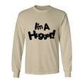 thumbnail image 1 of I'm A Hugger Adult Long Sleeve T-shirt, 1 of 3