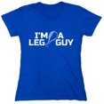 thumbnail image 1 of I'm A Leg Guy Sarcastic Humor Novelty Funny Women's Casual Tees, 1 of 3