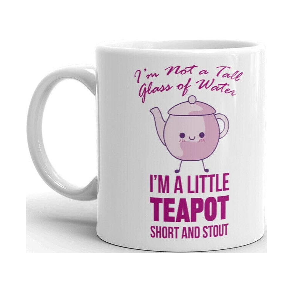 I'm A Little Teapot Short And Stout Fun Novelty Coffee Tea Ceramic Cup