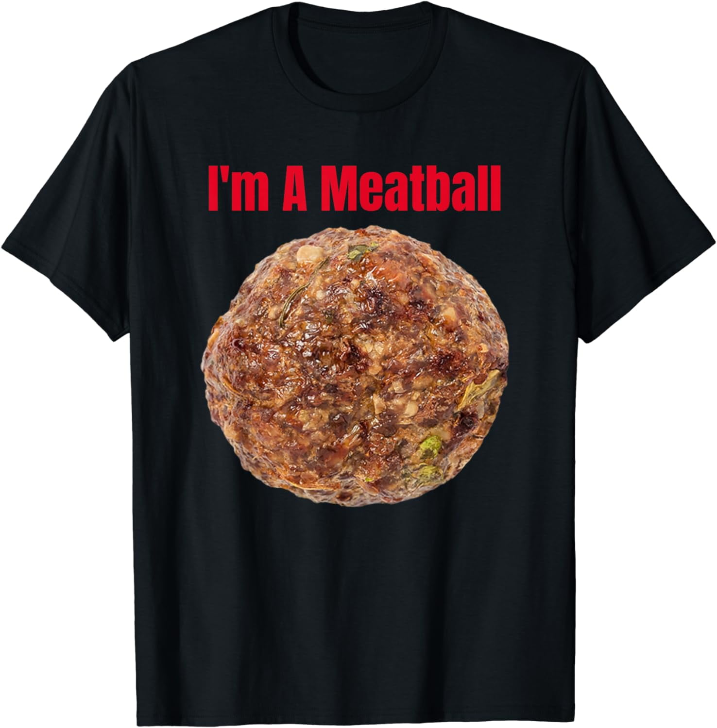 I'm A Meatball Funny Lazy Simple Costume Halloween TShirt