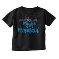 thumbnail image 1 of I'm A Mermaid Cute Daughter Beach Day Youth T Shirt Tee Girls Infant Toddler Brisco Brands 12M, 1 of 5