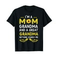 thumbnail image 1 of I'm A Mom Grandma Great Nothing Scares Me Mothers Day Gifts T-Shirt Mom Mommy Grandma, 1 of 4