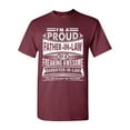 thumbnail image 1 of I'm A Proud Father-In-Law Of A Freaking Awesome Daughter DT Adult T-Shirt Tee, 1 of 2
