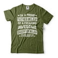 thumbnail image 1 of I'm A Proud Father In Law Of A Freaking Awesome Daughter In Law Shirt Gift From Daughter In Law (3X-Large Military Green), 1 of 6