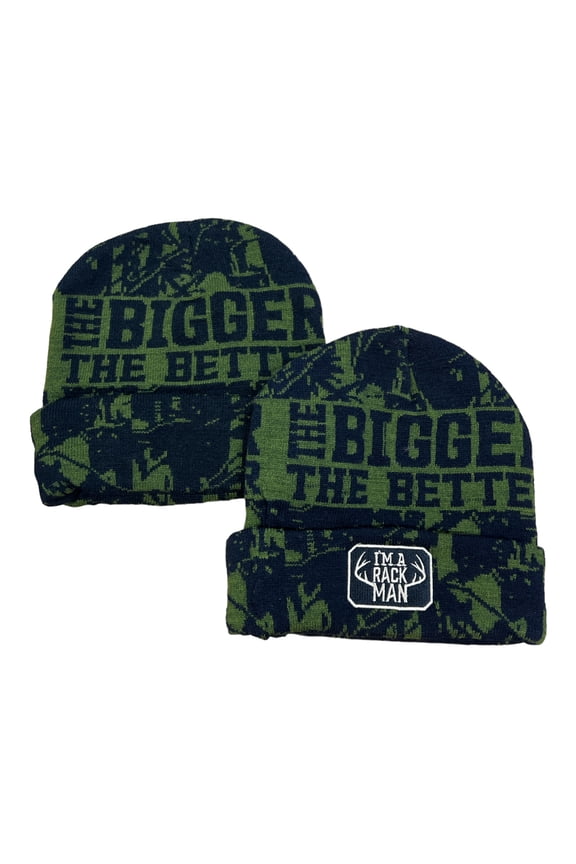 "I'm A Rack Man" Heavy Duty Insulated Knit Winter Beanie Hat