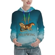 I'm A Sappy MudWing WOF Women's Hoodies Sweatshirt Daily Pullover Novelty Hooded Hoody Clothing Gift Small