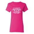 thumbnail image 1 of I'm A Second Hand Vegetarian Sarcastic Novelty Gift Idea Adult Humor Funny Women's Casual Tees, 1 of 3
