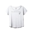 thumbnail image 1 of I'm A Succa For You Women's Fashion Slouchy Dolman T-Shirt Tee Heather White 2X-Large, 1 of 3