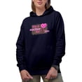 thumbnail image 1 of I'm A Sucker For You With Candy Romantic Holiday Perfect Gift, Navy Hooded Sweatshirt or Hoodie, XL, 1 of 5