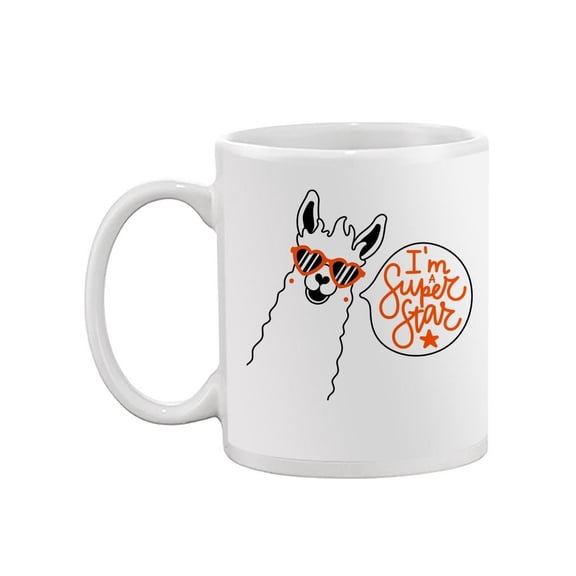 I'm A Super Star Llama Mug - Image by Shutterstock,