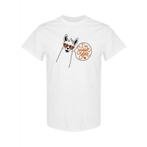 I'm A Super Star Llama T-Shirt Women -Image by Shutterstock, Female x-Large