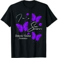 thumbnail image 1 of I'm A Survivor Domestic Violence Awareness Butterfly T-Shirt, 1 of 3