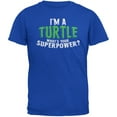 thumbnail image 1 of I'm A Turtle What's Your Superpower Royal Adult T-Shirt - 2X-Large, 1 of 1