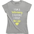 thumbnail image 1 of I'm A Veterinary Student I Have No Veterinarian Animal Rescue T-Shirt, 1 of 4